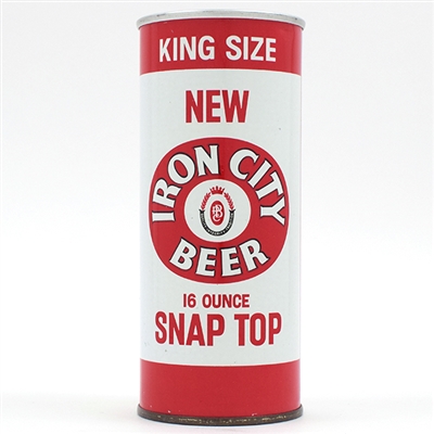 Iron City Beer 16 oz Zip Top RARE 153-19