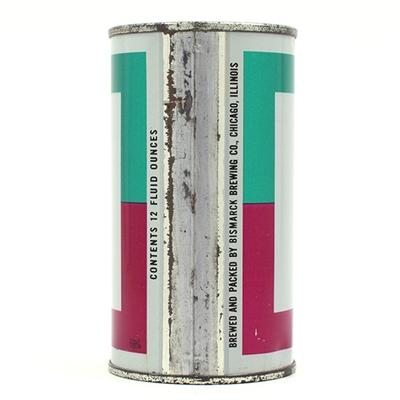 Bismarck Beer Flat Top 37-14 SATIN ENAMEL NL VARIATIOIN