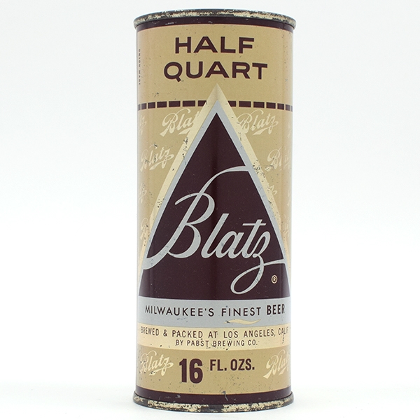 Blatz Beer 16 oz Flat Top 225-18
