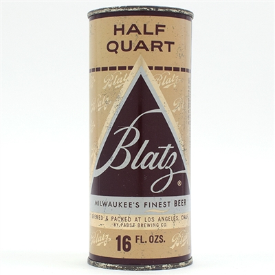 Blatz Beer 16 oz Flat Top 225-18