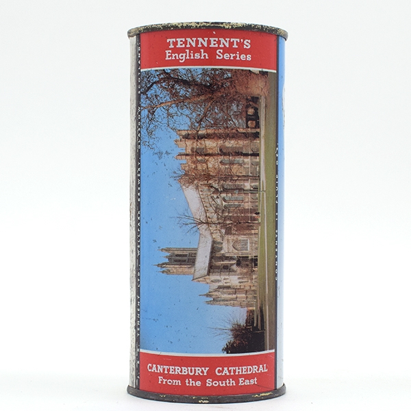 Tennents Lager English Series 16 oz Scottish Flat Top CANTERBURY