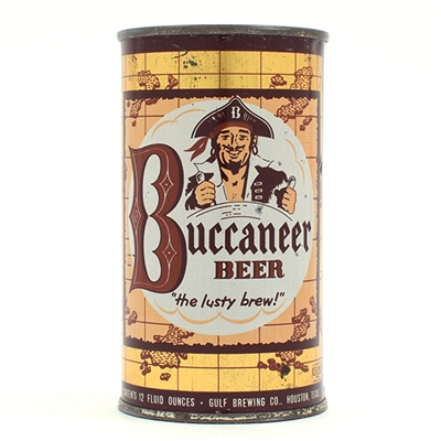 Buccaneer Beer Flat Top SHARP RARE 43-4