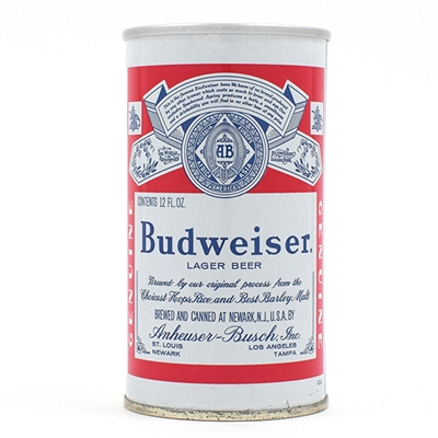 Budweiser Beer Zip Top NEWARK 4 CITIES 48-39