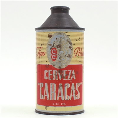 Caracas Beer Venezuelan Cone Top