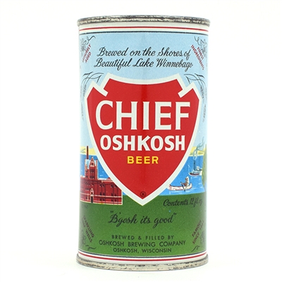 Chief Oshkosh Beer Flat Top 49-27
