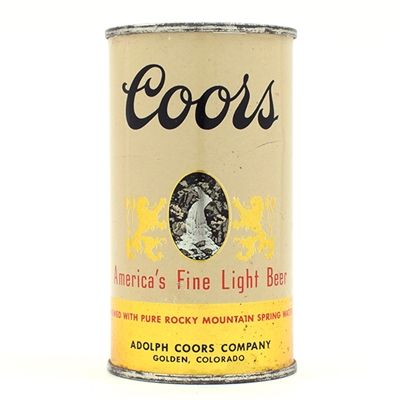Coors Beer Flat Top IRTP UNLISTED