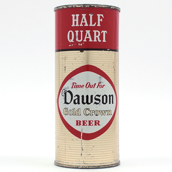 Dawsons Beer 16 oz Flat Top SCARCE CLEAN 228-8