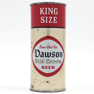 Dawsons Beer 16 oz Flat Top SCARCE CLEAN 228-8