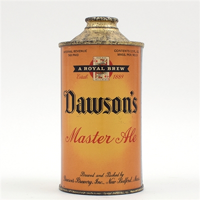 Dawsons Master Ale Cone Top 158-26