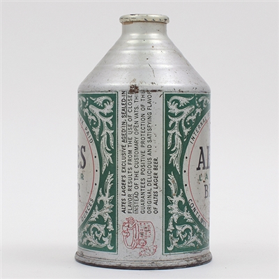 Altes Beer Crowntainer TIVOLI CUSTOMARY GUARANTEES 192-3