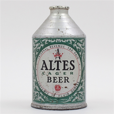 Altes Beer Crowntainer TIVOLI CUSTOMARY GUARANTEES 192-3