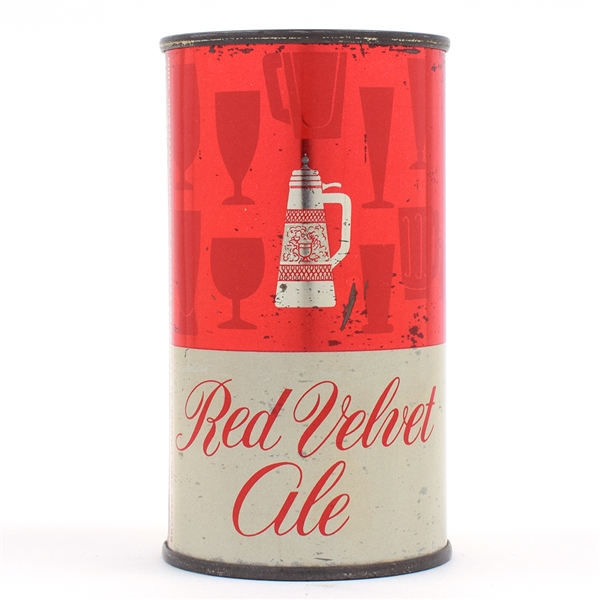 Red Velvet Beer Flat Top RARELY CLEAN 120-24