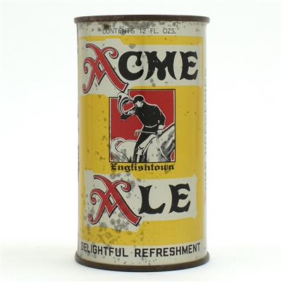 Acme Ale Opening Instruction Flat Top SAN FRAN RARE CLEAN 28-36 UNLISTED USBCOI