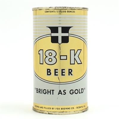Eighteen 18-K Beer Flat Top 59-16