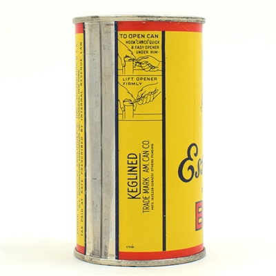Esslingers Beer Instructional Flat Top FABULOUS 60-17 USBCOI 243