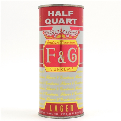 F and G Beer 16 Ounce Flat Top 229-5