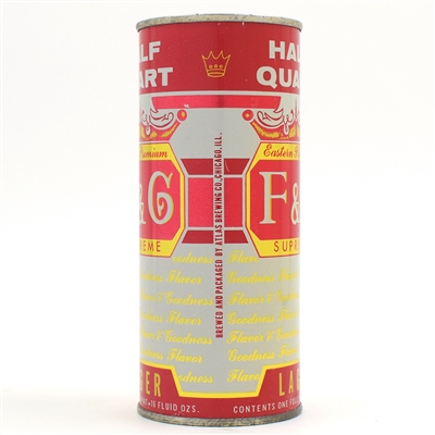 F and G Beer 16 Ounce Flat Top 229-5