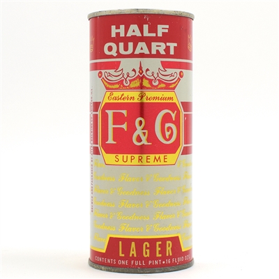 F and G Beer 16 Ounce Flat Top 229-5