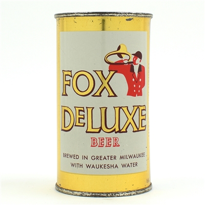 Fox De Luxe Beer Flat Top FOX HEAD WAUKESHA 65-21