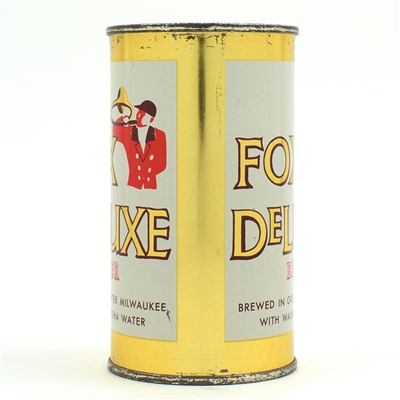 Fox De Luxe Beer Flat Top FOX HEAD WAUKESHA 65-21
