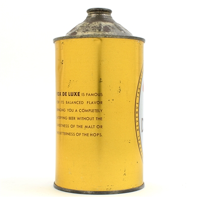 Fox De Luxe Beer Quart Cone Top 209-16