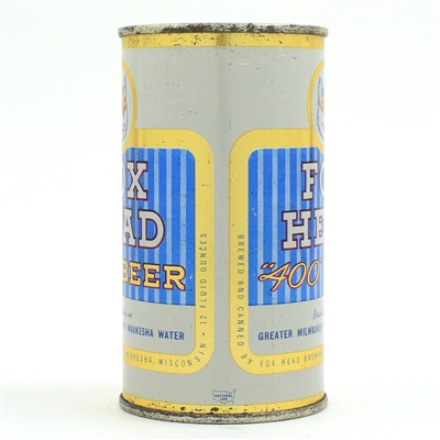 Fox Head 400 Beer Flat Top METALLIC GOLD 66-14