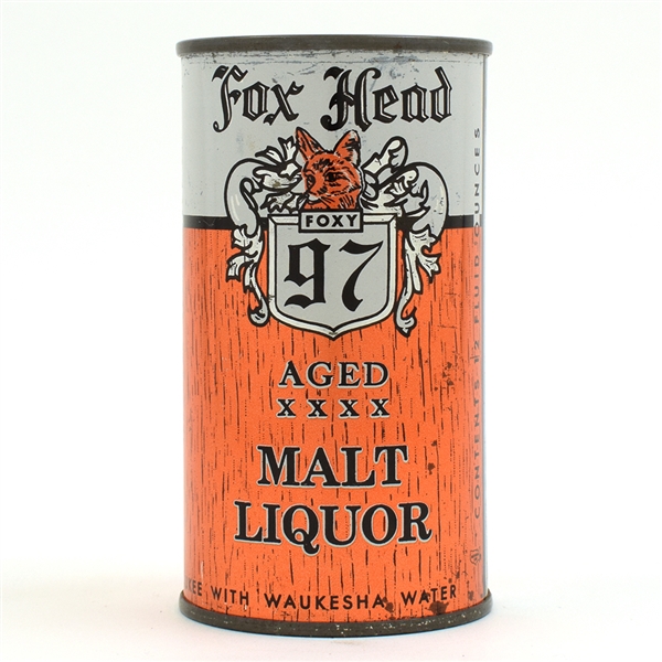 Fox Head 97 Malt Liquor Flat Top 66-18