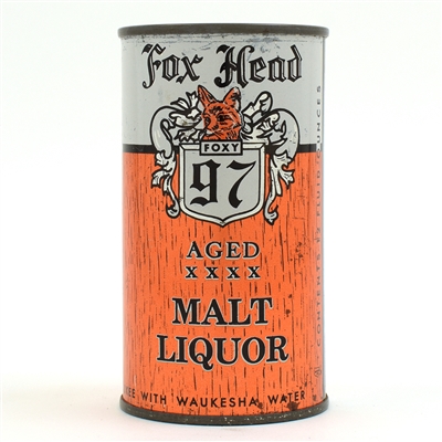 Fox Head 97 Malt Liquor Flat Top 66-18