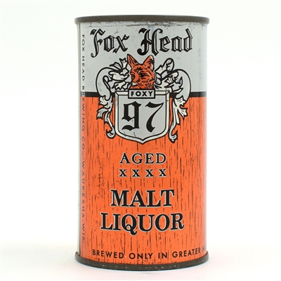 Fox Head 97 Malt Liquor Flat Top 66-18