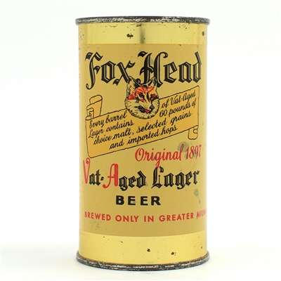 Fox Head Beer Flat Top 66-15