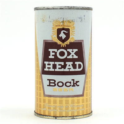 Fox Head Bock Flat Top DIV OF HEILEMAN 65-40