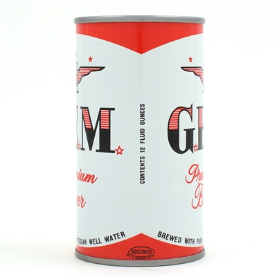 GEM Beer ROLLED AS A FLAT TOP SCARCE 68-13