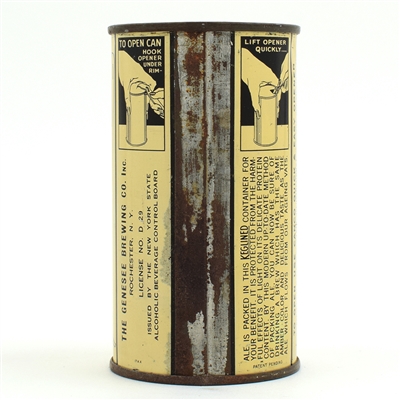 Genesee 12 Horse Ale Instructional Flat Top YOWZA 68-15 USBCOI 319