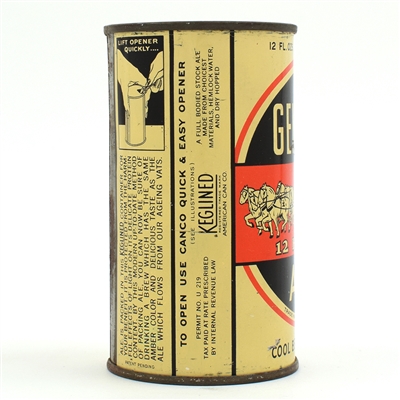 Genesee 12 Horse Ale Instructional Flat Top YOWZA 68-15 USBCOI 319