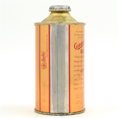 Gibbons Beer Cone Top TUFF LOW PROFILE GEM 164-26