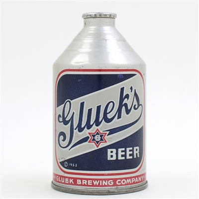 Glueks Beer Crowntainer MORE THAN 4 PERCENT 194-17