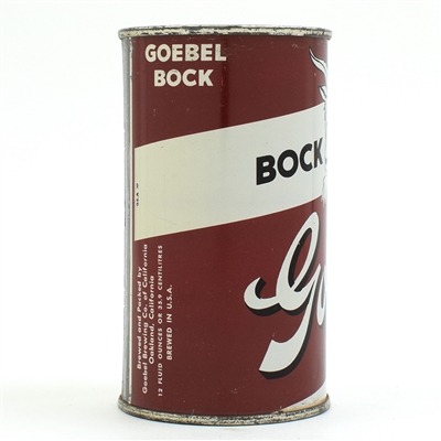 Goebel Bock Flat Top OAKLAND SUPERB 70-28