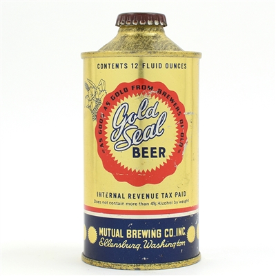 Gold Seal Beer Cone Top 166-4