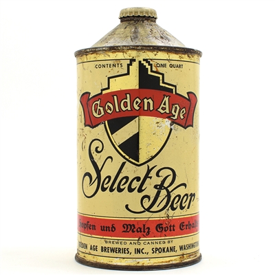 Golden Age Beer Quart Cone Top 210-15