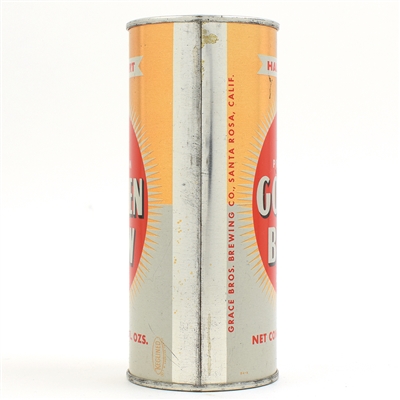 Golden Brew Beer 16 Ounce Flat Top 229-30