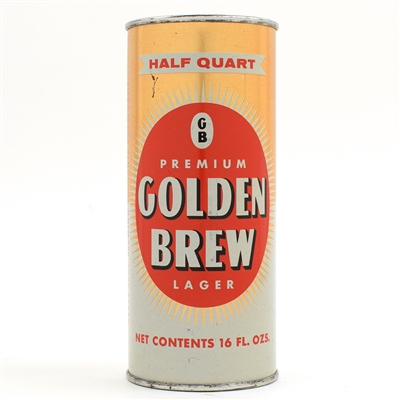 Golden Brew Beer 16 Ounce Flat Top 229-30