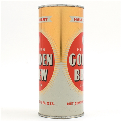 Golden Brew Beer 16 Ounce Flat Top 229-30