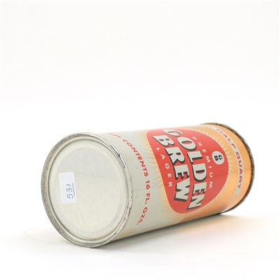 Golden Brew Beer 16 Ounce Flat Top 229-30