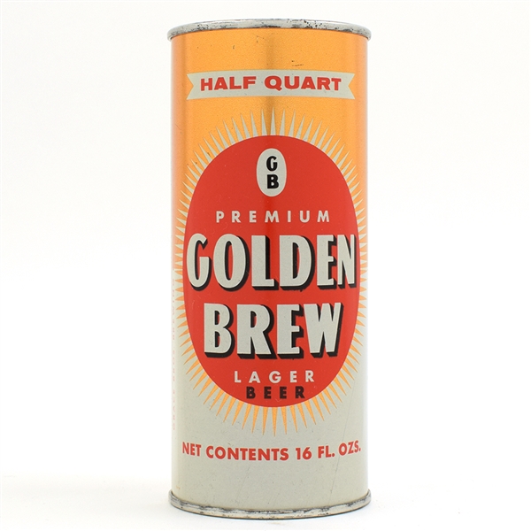 Golden Brew Beer 16 Ounce Flat Top ENAMEL 229-31
