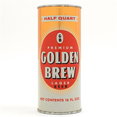Golden Brew Beer 16 Ounce Flat Top ENAMEL 229-31