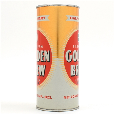 Golden Brew Beer 16 Ounce Flat Top ENAMEL 229-31
