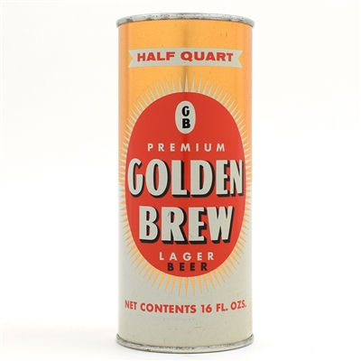 Golden Brew Beer 16 Ounce Flat Top ENAMEL 229-31
