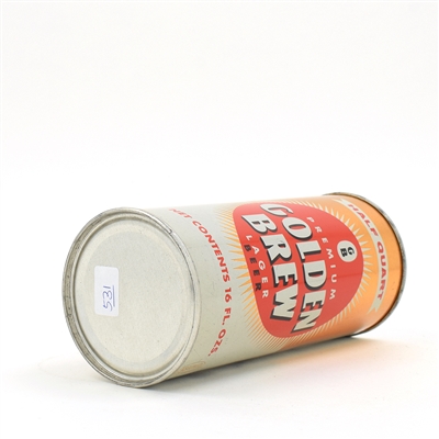 Golden Brew Beer 16 Ounce Flat Top ENAMEL 229-31