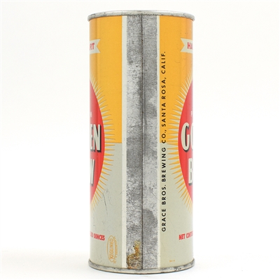 Golden Brew Beer 16 Ounce Flat Top METALLIC 229-32