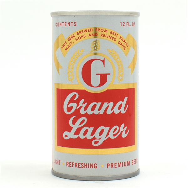 Grand Lager Beer INSERT JUICE TAB 71-3